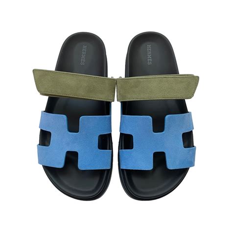 hermes chypre green and blue|Hermès Chypre Sandals Review: Ultimate Luxury Footwear.